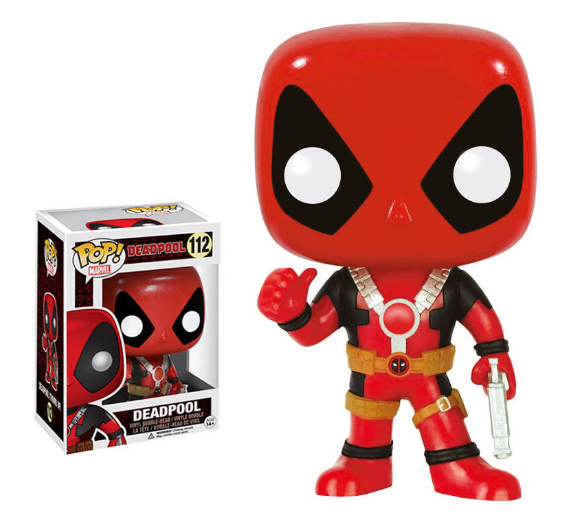 Figurine Pop Marvel Comics #1283 pas cher : Deadpool (Noël