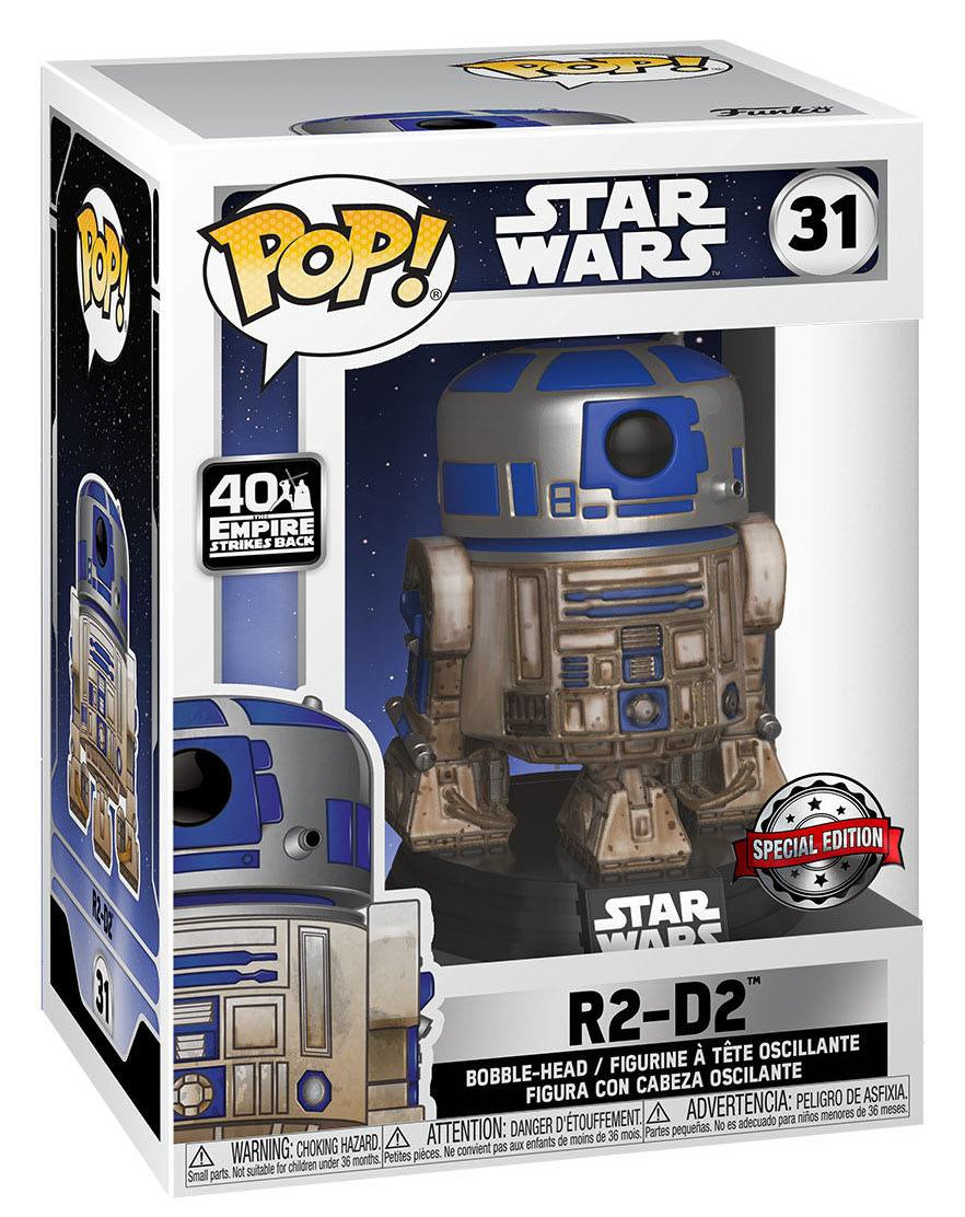 Star Wars R2D2 (Dagobah) Special Edition POP Vinyl BobbleHead Figure Minotaur.cz