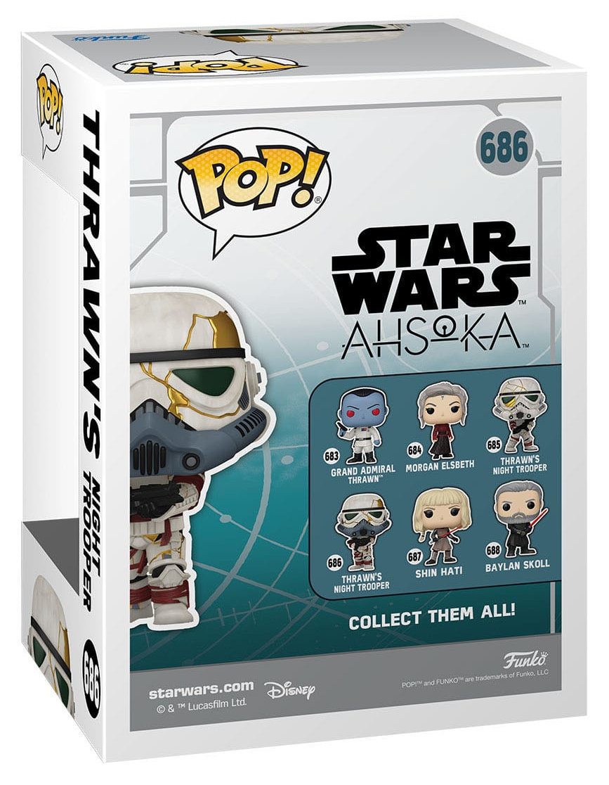 Funko Pop! Vinyl: Star Wars Ahsoka – Thrawn’s Night Trooper (Rechts) – Sammelfigur Für Erwachsene & Kinder