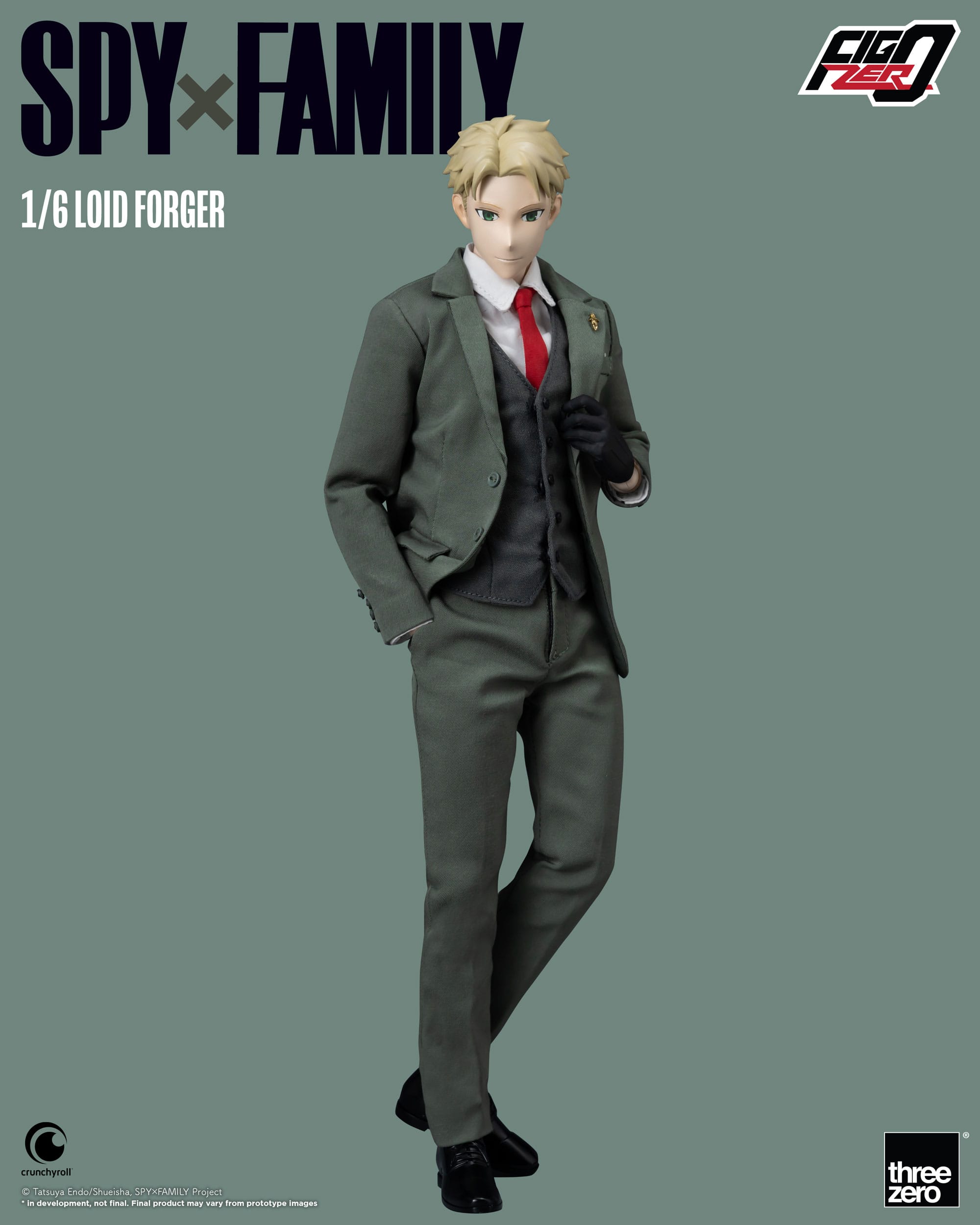 SPY X FAMILY S.h. Figuarts Action Figura Loid Forger 17 Cm Bandai